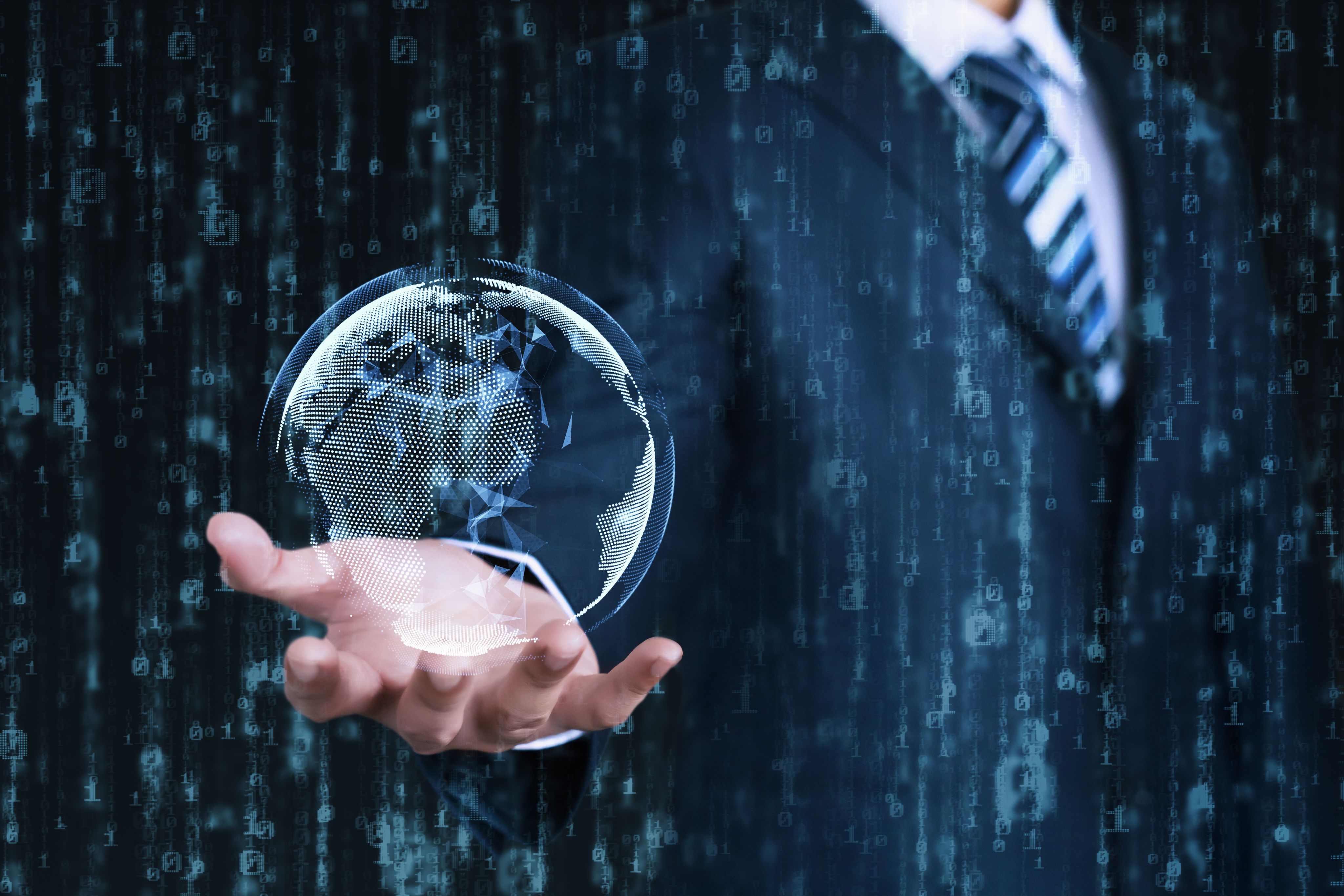 turned on monitoring screen