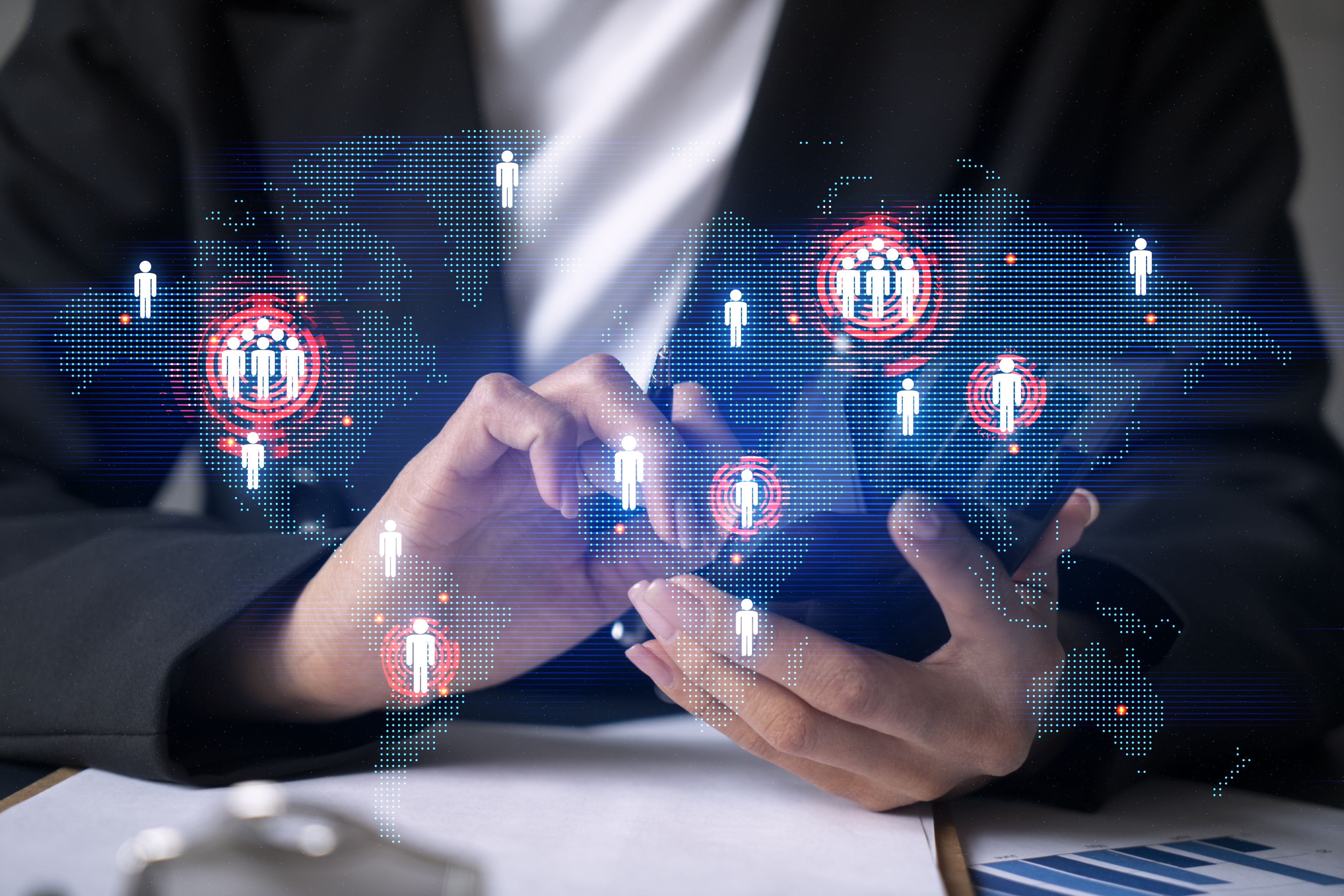person using laptop computer beside aloe vera