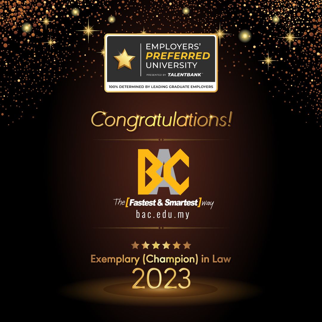 BAC Bags Talentbank’s Employers’ Preferred University Award