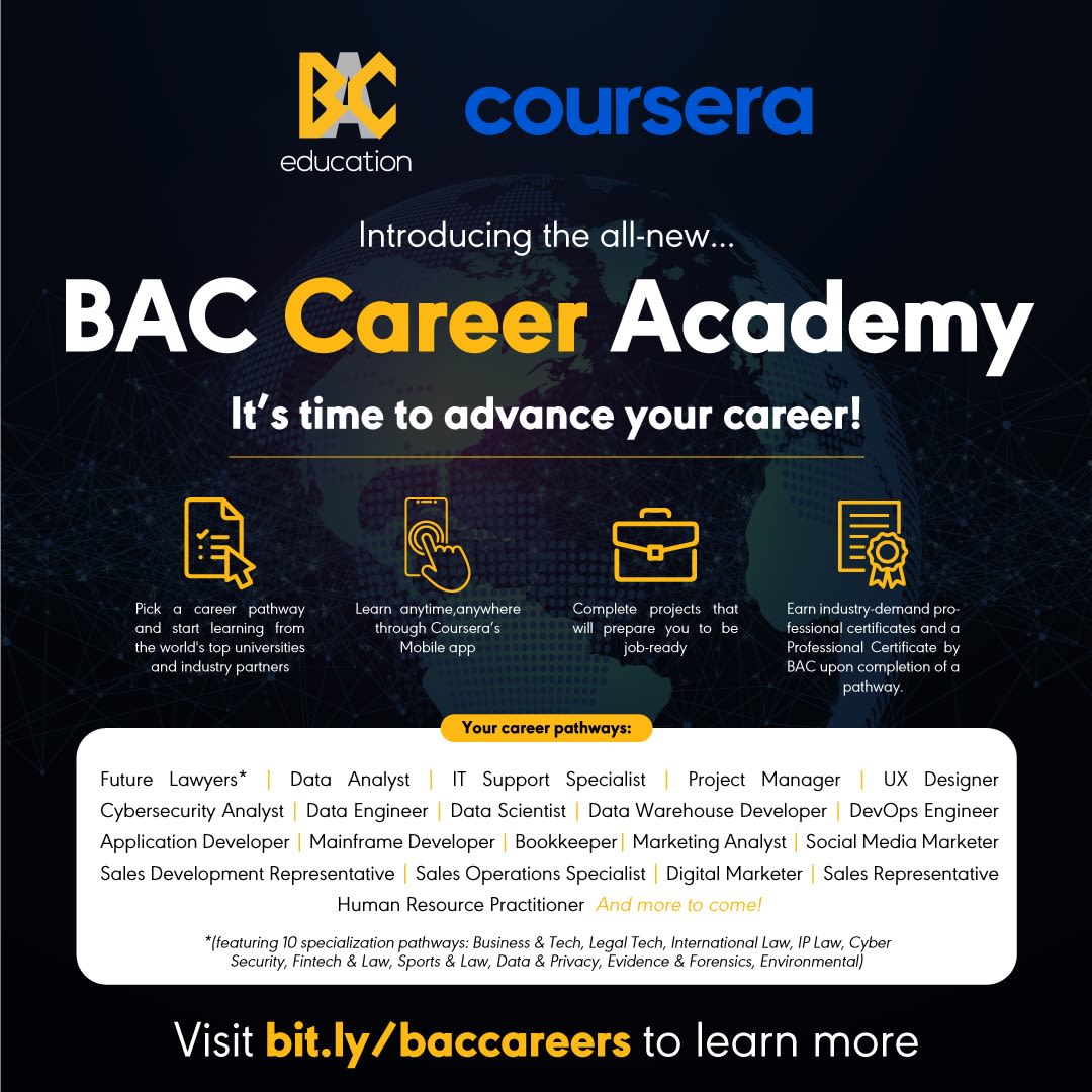 Own Your Future With The All-New BAC Career Academy!
