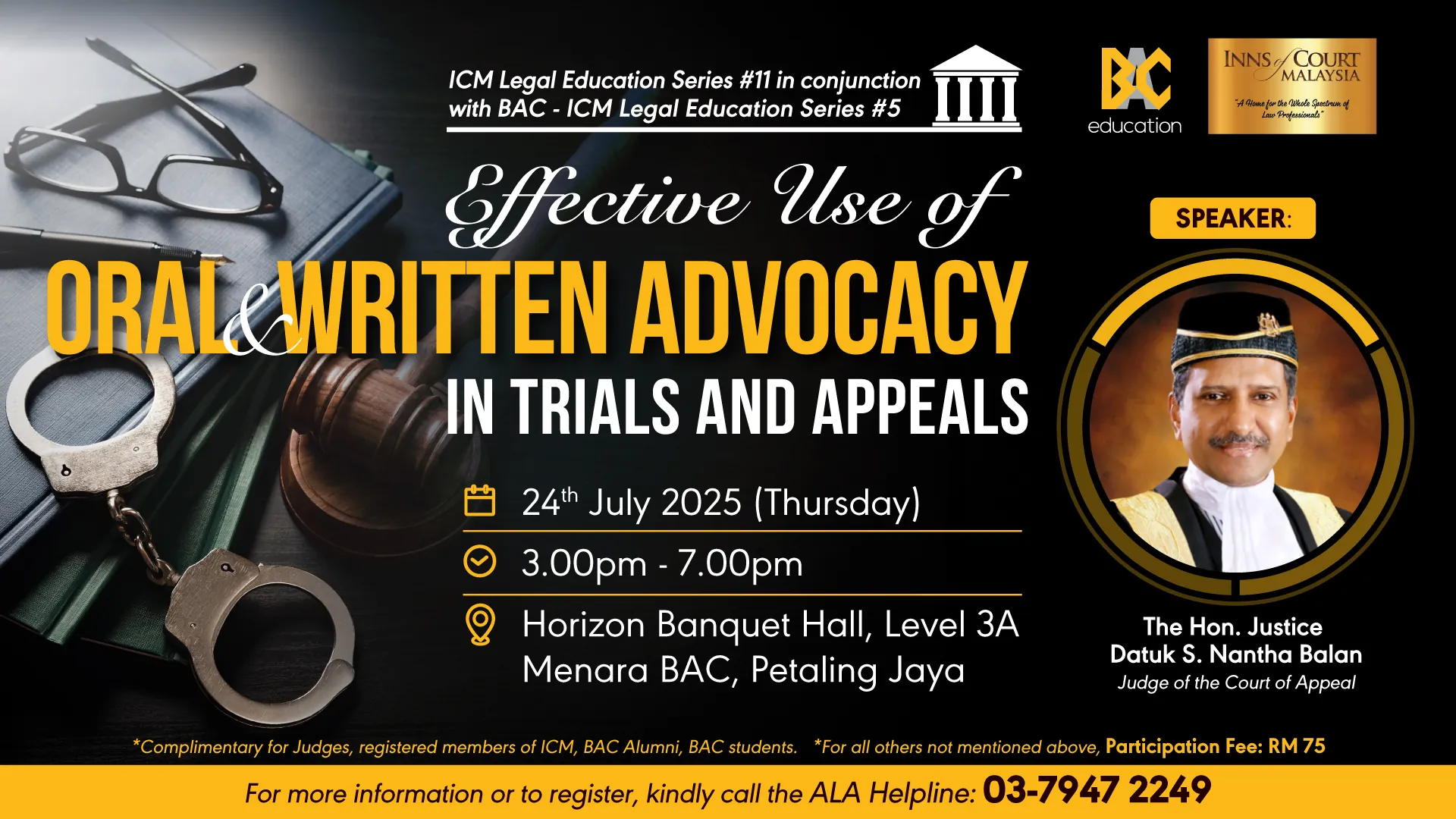 ICM Lecture Series #5
