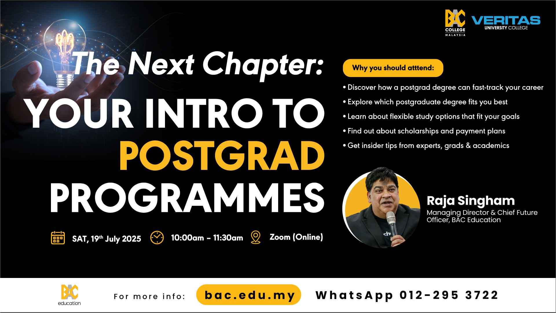 The Next Chapter: Your Intro to Postgrad Programmes