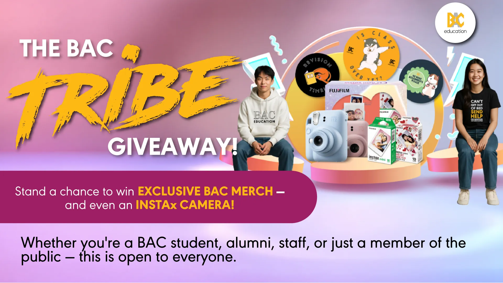 The BAC Tribe Giveaway