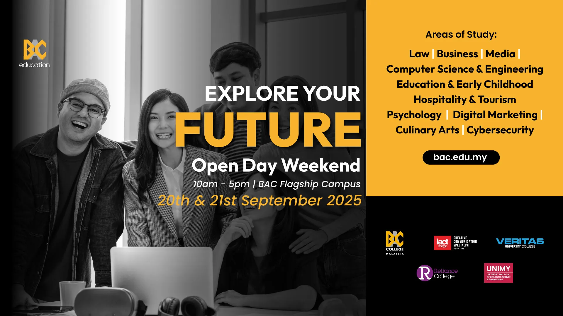Open Day Weekend: Explore Your Future