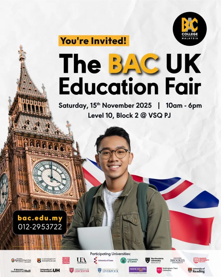 Unlock Your Global Future at the BAC UK Education Fair 2025