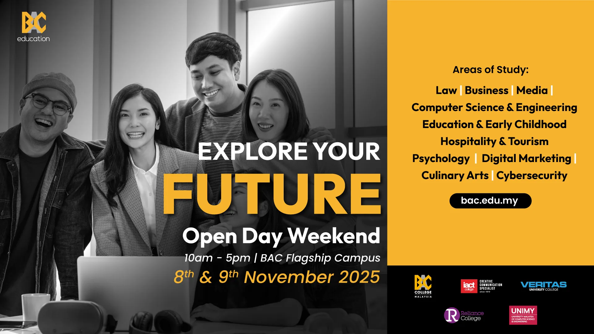 BAC Open Day Weekend