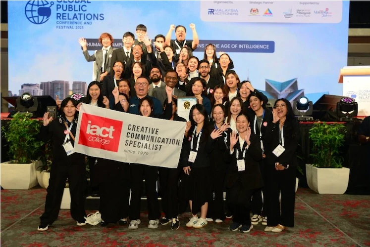 IACT College Students Shine at the Global Public Relations Conference and Festival Malaysia 2025