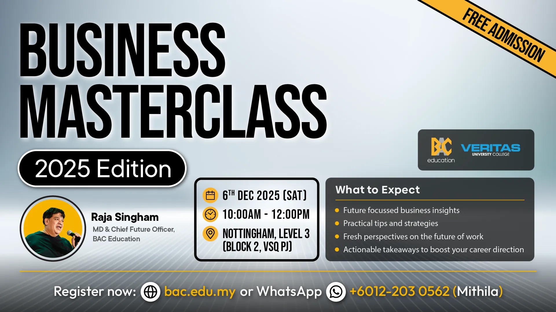Business Masterclass 2025