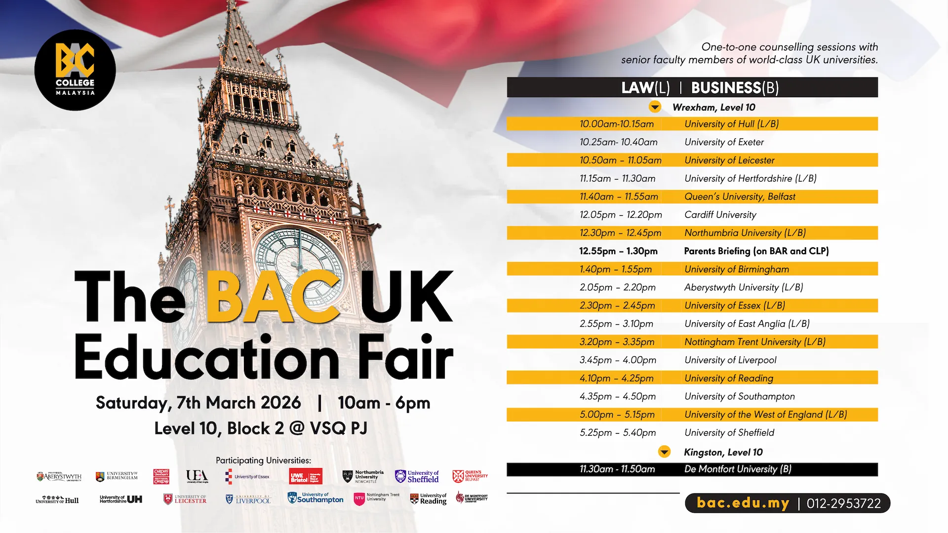 BAC UK Fair