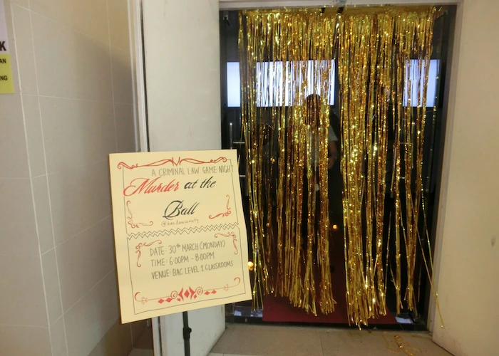 Murder at the Ball! A Criminal Law Game Night by Law Society