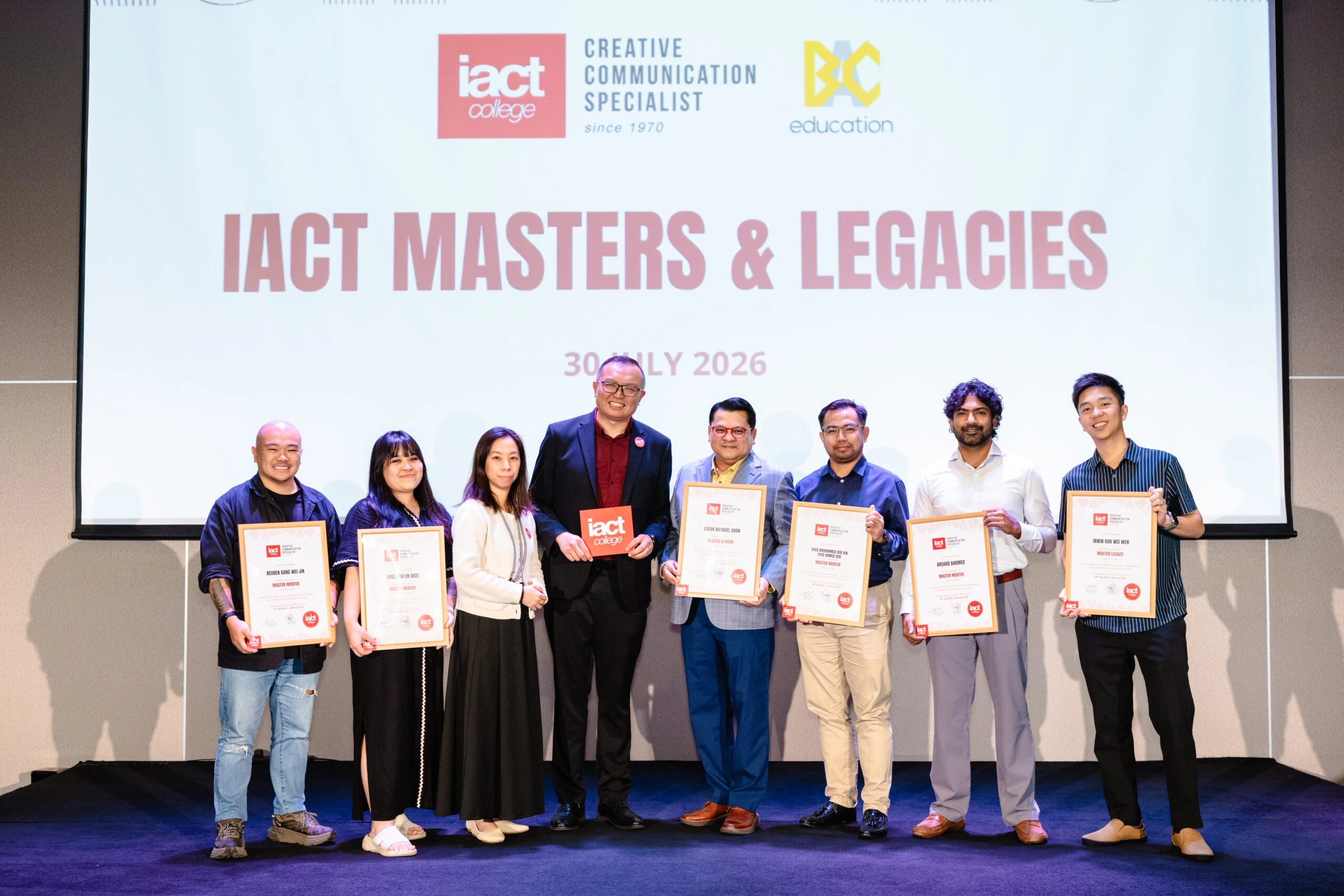 IACT College Celebrates Industry Excellence Through the 2026 Master & Legacies Conferment