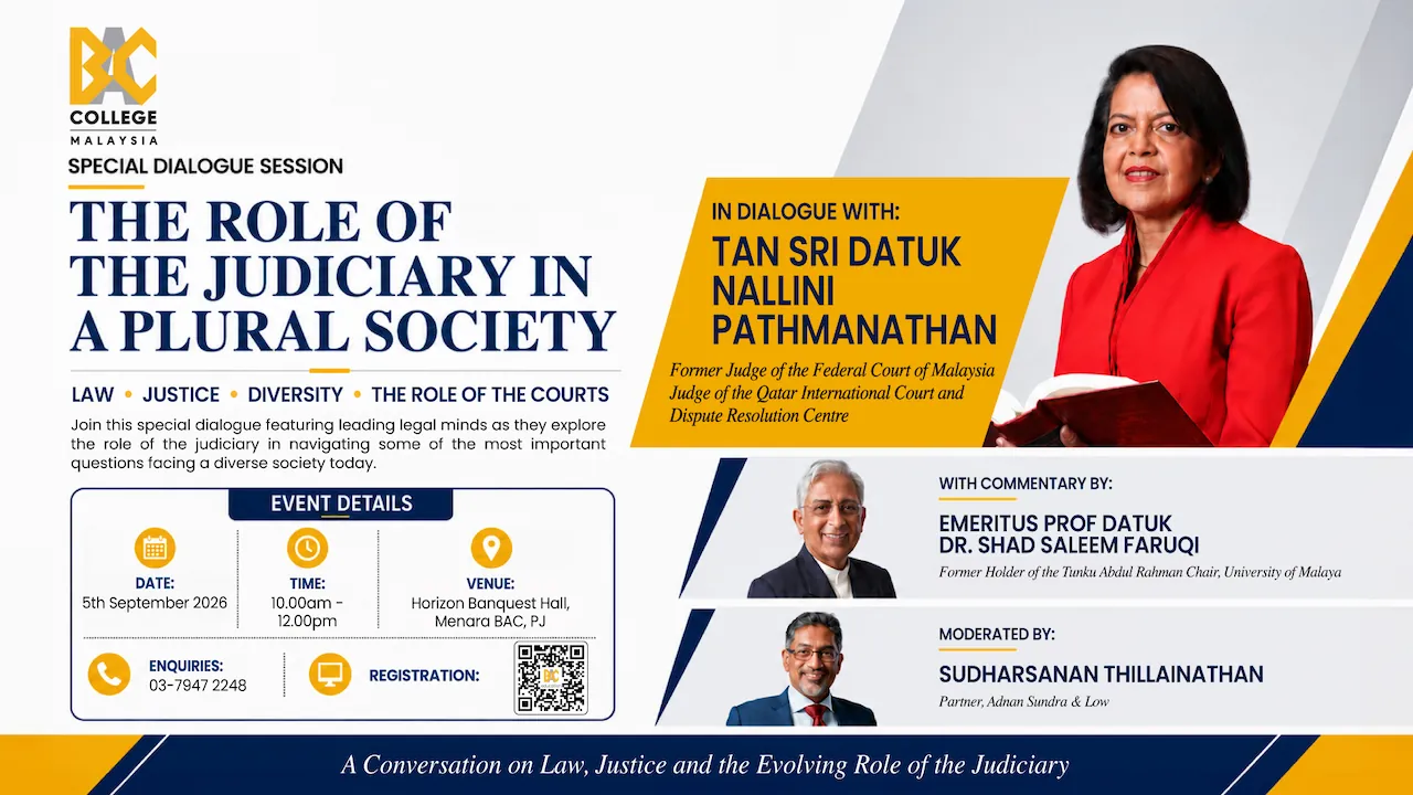 The Role of the Judiciary in a Plural Society