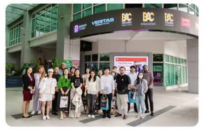 Students at the BAC campus